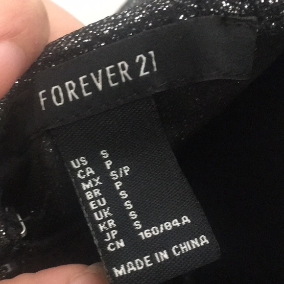 Forever21 | Halter Floor-length Glitter Gown - Picture 8 of 8